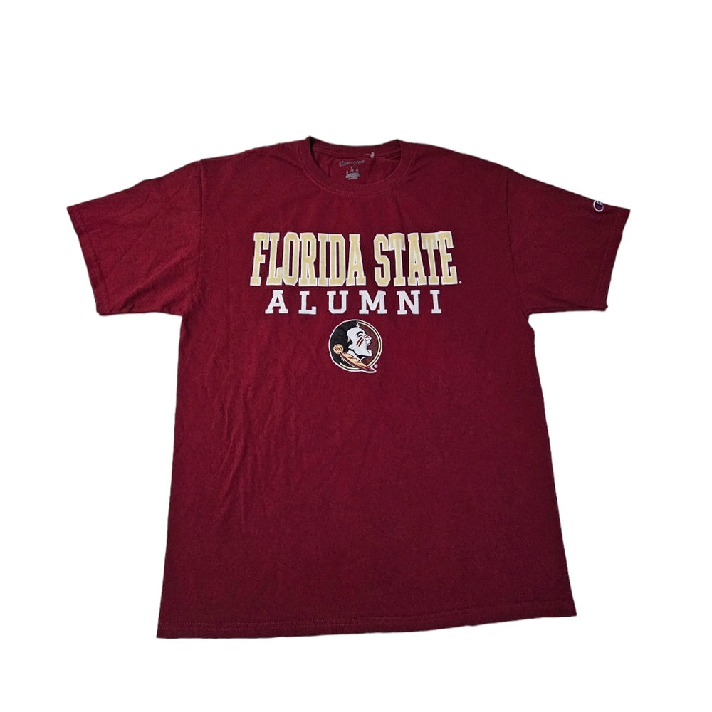 Florida State Seminoles Champion Shirt Adult Red Sports Alumni Men's Large FSU
